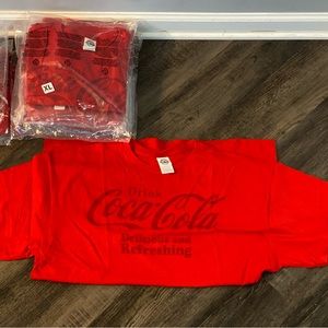 One new XL Coca-Cola t-shirt